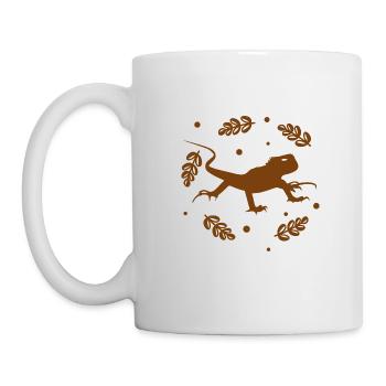 Salamandre - Animal amphibien - Mug blanc - blanc - Gauche
