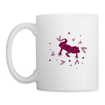 Salamandre - Animal amphibien - Mug blanc - blanc - Gauche