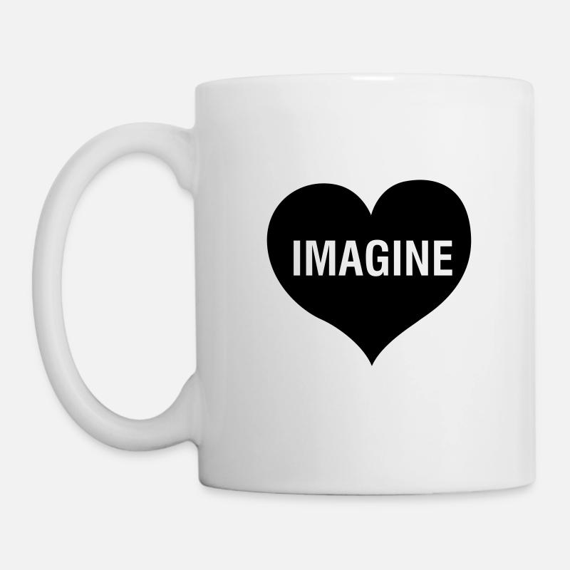 IMAGINE - Mug blanc - blanc