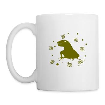 Salamandre - Animal amphibien - Mug blanc - blanc - Gauche