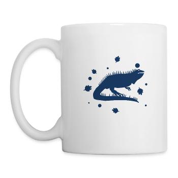 Bearded dragon - amphibian animal - Mug - white - Left