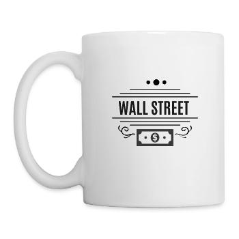 Wall Street - Börse - Tasse - Weiß - Links