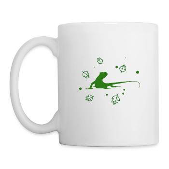 Salamandre - Animal amphibien - Mug blanc - blanc - Gauche