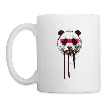 Ours | Graffiti | Murale | Street Art | abstrait - Mug blanc - blanc - Gauche