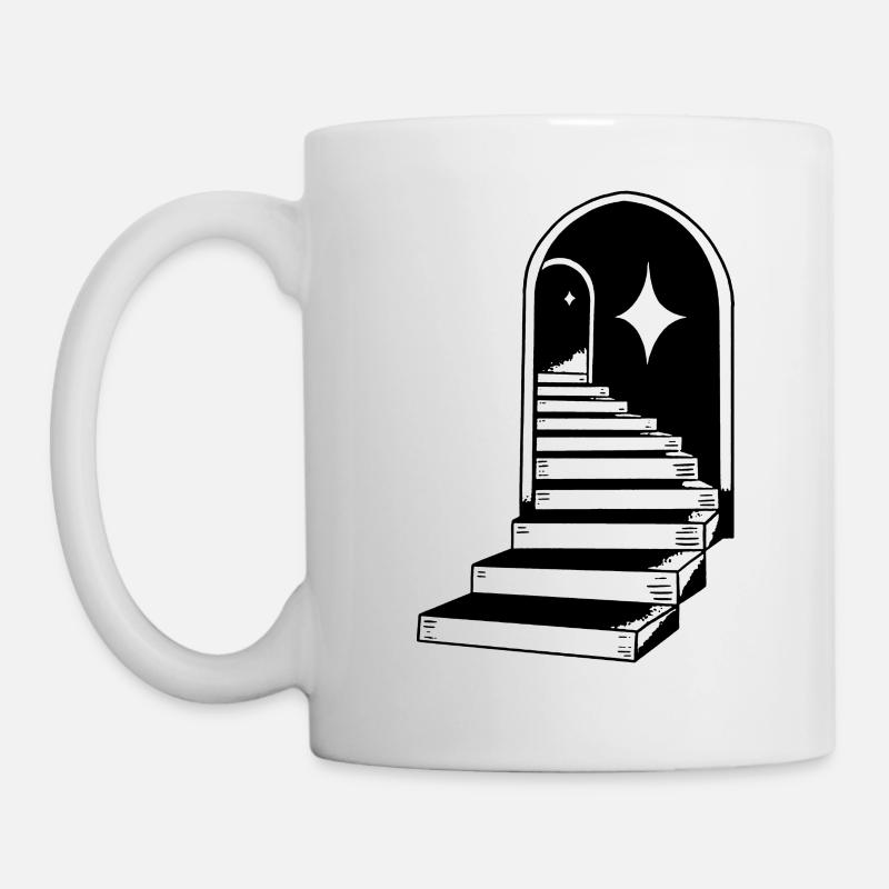 Porte - Mug blanc - blanc