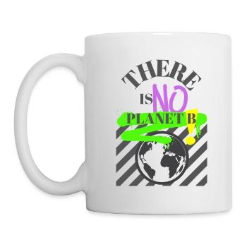 IL N’Y A PAS DE PLANÈTE B - Mug blanc - blanc - Gauche