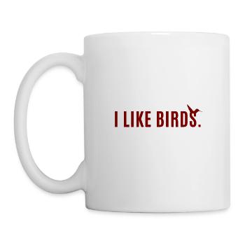 J’aime les oiseaux - Nature Conservation Amoureux des animaux Changement climatique - Mug blanc - blanc - Gauche