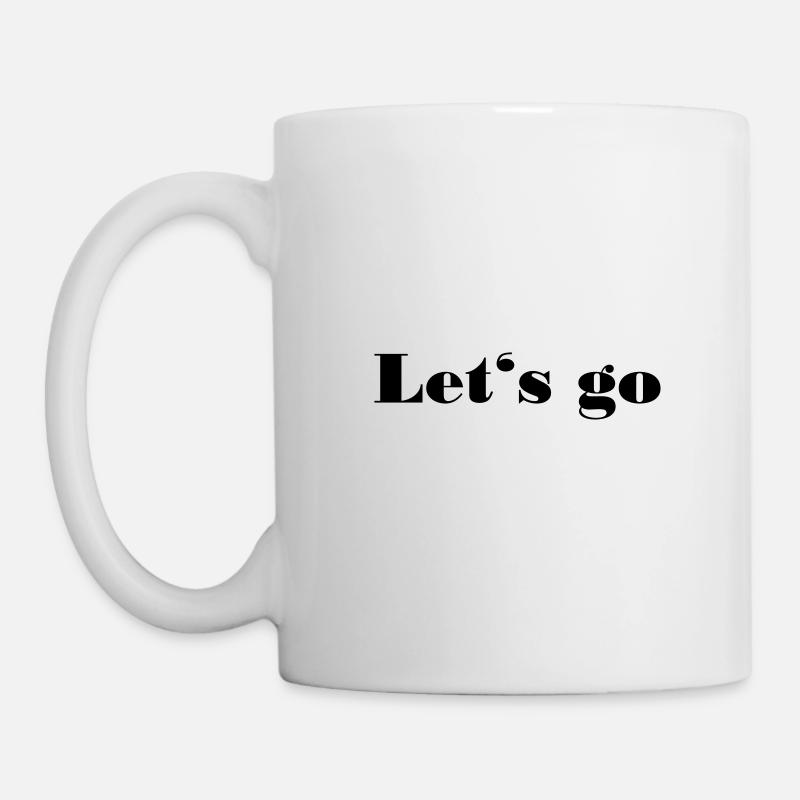 laisse aller - Mug blanc - blanc