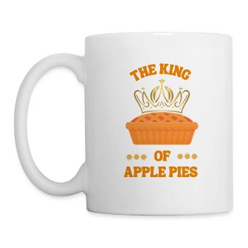 Ma tarte aux pommes - Mug blanc - blanc - Gauche
