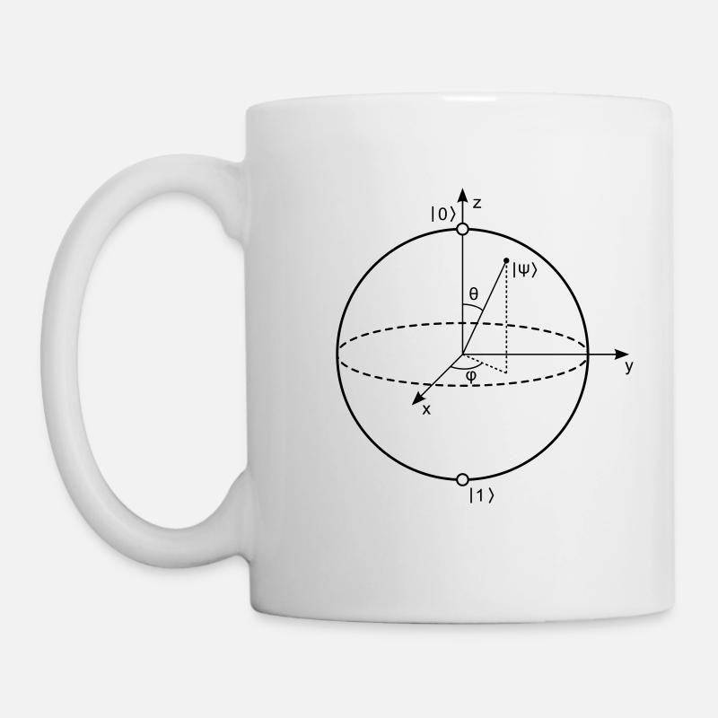 Bloch Sphere - Mug - white