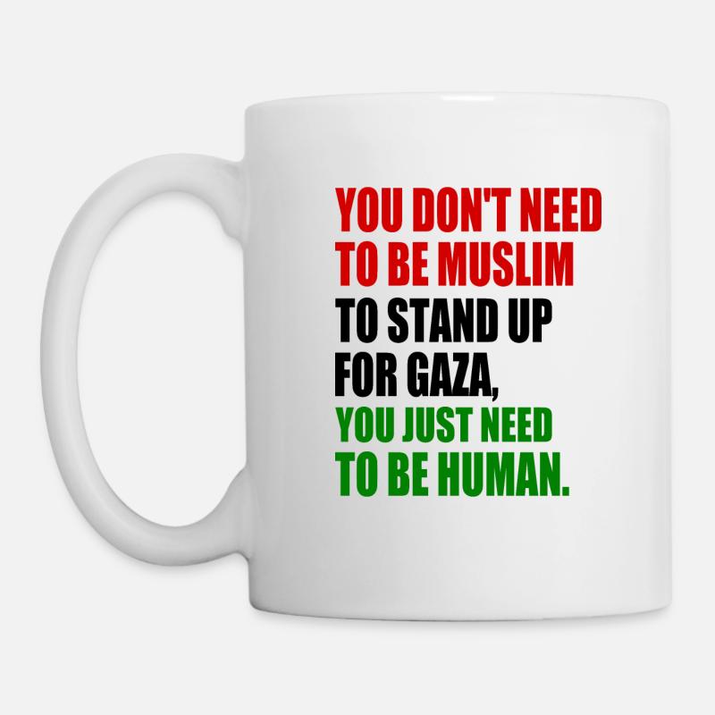 Free palestine - Mug blanc - blanc