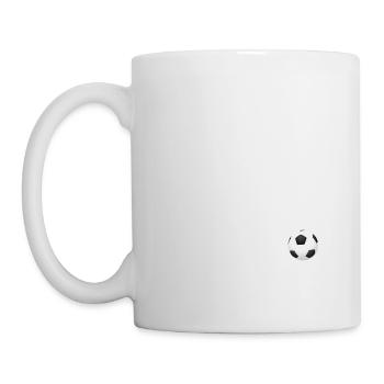 Fussballspieler - Tasse - Weiß - Links