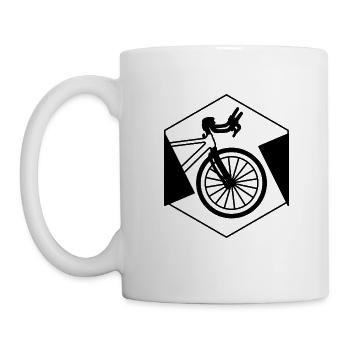 Mountain bike - Bicycle - Cycling - bicycle - Mug - white - Left