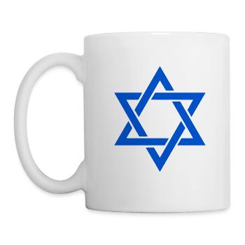 Star of David - Mug - white - Left