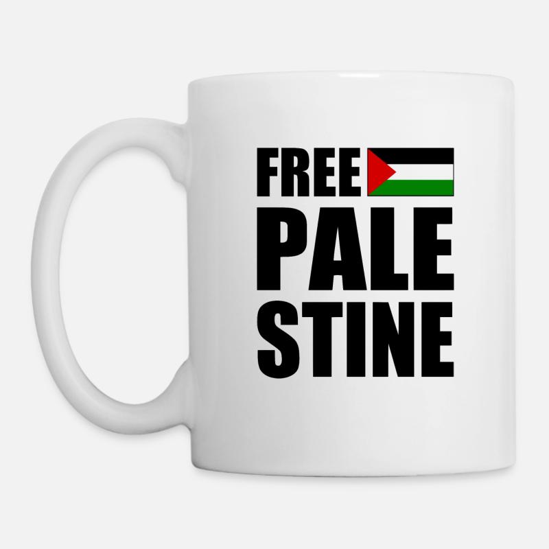 Free palestine - Mug - white