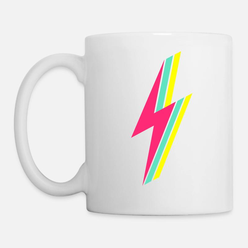 Blitz - Tasse - Weiß