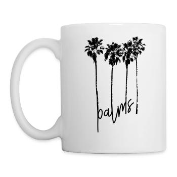 4palms (delta) - Tasse - Weiß - Links