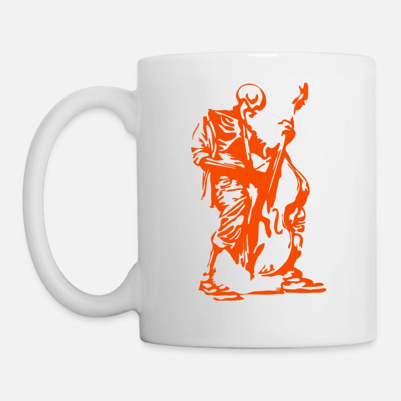 Contrabass Orangeman - Mug - white