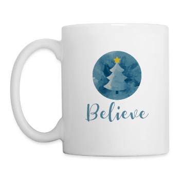 Croyez en Noël - Mug blanc - blanc - Gauche