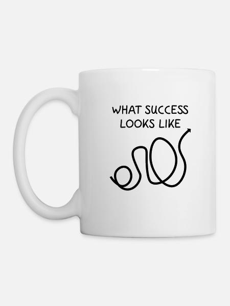 How success really looks - Mug - white