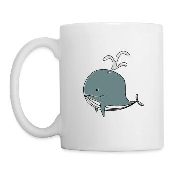 Wal. - Tasse - Weiß - Links