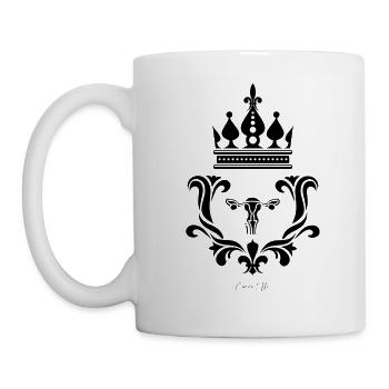my uterus - Mug - white - Left