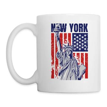 New York! - Mug - white - Left
