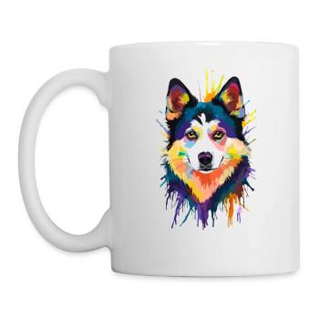 Quai du trèfle de l’Alaska - Mug blanc - blanc - Gauche