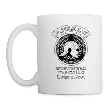 SPQR Römischer Legionär - Tasse - Weiß - Links