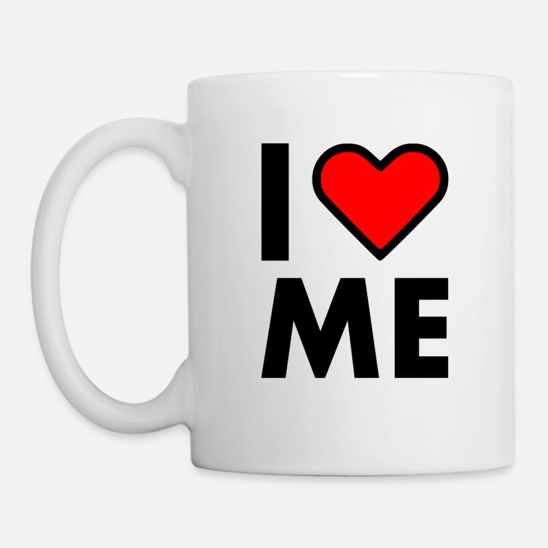 I love me - Mug blanc - blanc