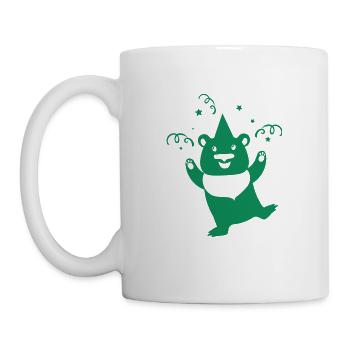 Ours - Panda Forêt Nature Liberté Sauvage - Mug blanc - blanc - Gauche