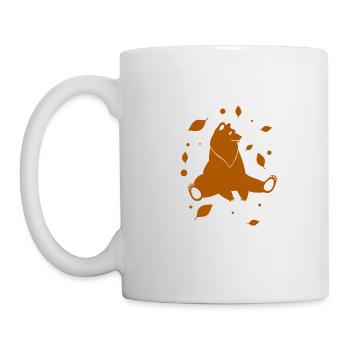 Ours - Panda Forêt Nature Liberté Sauvage - Mug blanc - blanc - Gauche