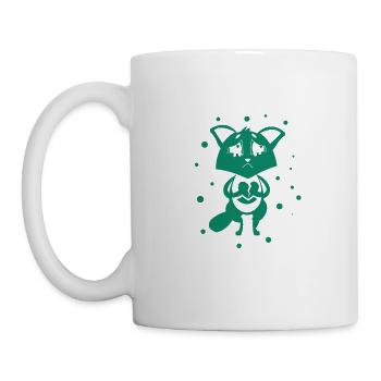 Renard - Animal, Zoo, Amoureux des animaux, Conservation de la nature - Mug blanc - blanc - Gauche