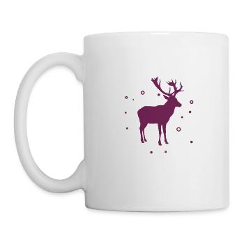 Deer - Forest, Nature, Animal Welfare - Mug - white - Left