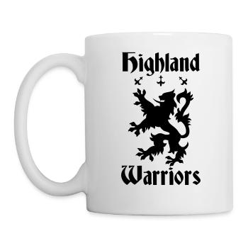 Highland Warriors - Tasse - Weiß - Links