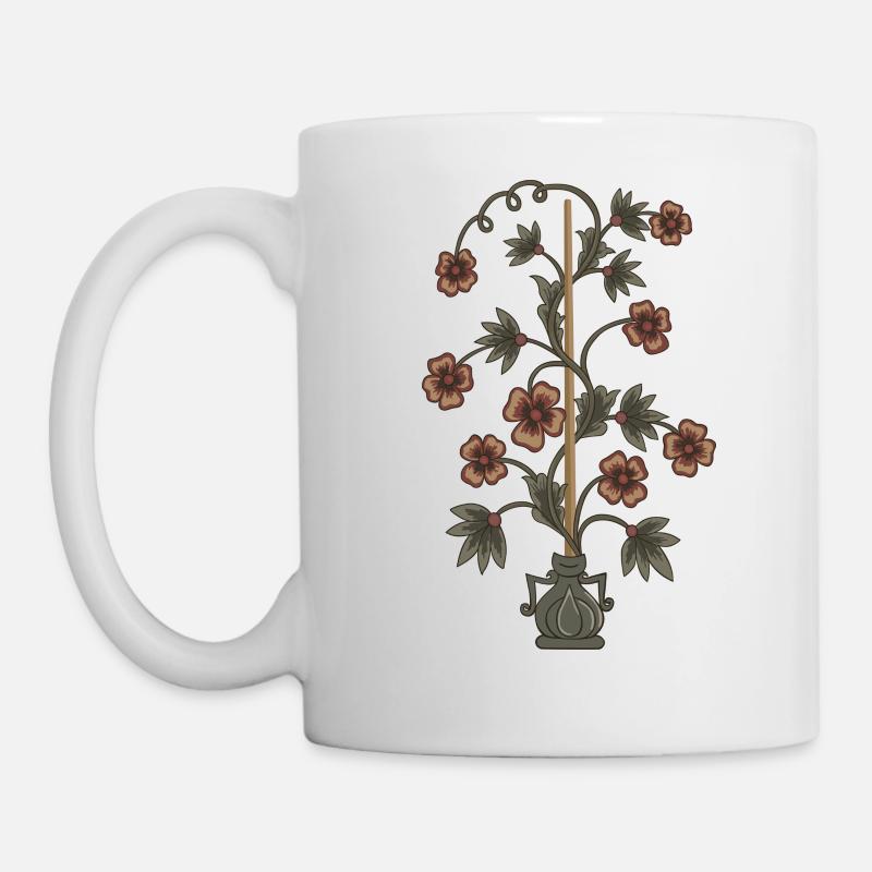Marten's flowers - Mug - white