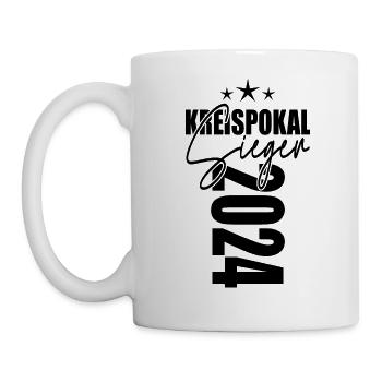 Kreispokal Sieger 2024 - Tasse - Weiß - Links