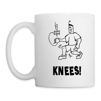 Knees! - Mug - white - Left