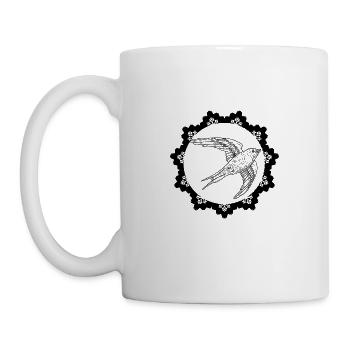 Vogel - Naturschutz Tierfreund - Tasse - Weiß - Links