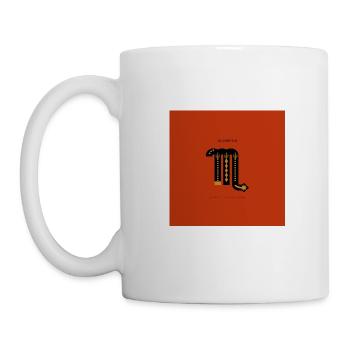 STERNZEICHEN Skorpion -red- - Tasse - Weiß - Links
