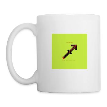 STERNZEICHEN Schütze -green- - Tasse - Weiß - Links