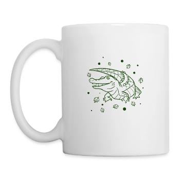 Crocodile - Mug blanc - blanc - Gauche