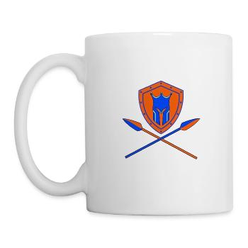 RoyalSpartan125 Sheild & Spears - Mug - white - Left