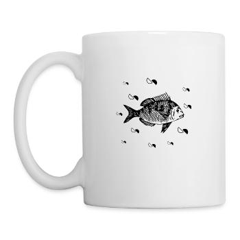 Fish Aquarium Marine Nature Conservation - Mug - white - Left