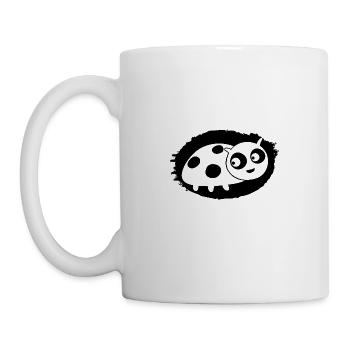 lustiger Marienkäfer - Tasse - Weiß - Links