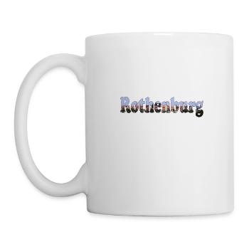 Rothenburg, eine Mittelalterliche Stadt in Franken - Tasse - Weiß - Links