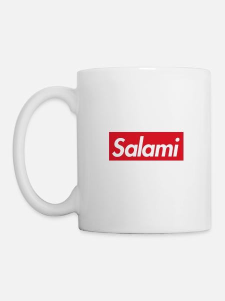 Salami Superb! - Tasse - Weiß