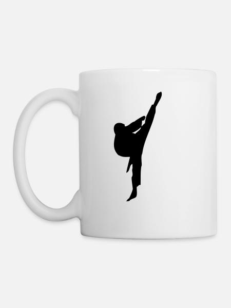 Hapkido Kick - Tasse - Weiß