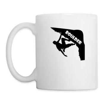 boulderer - Mug - white - Left