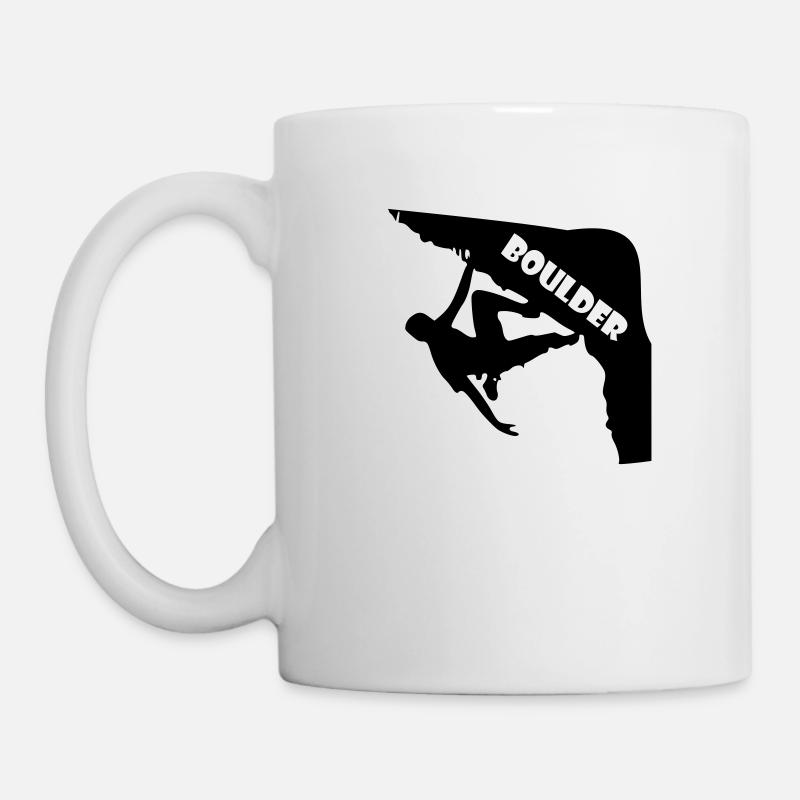 boulderer - Mug - white